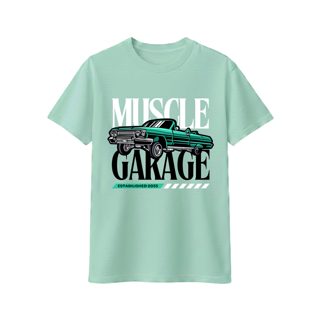 Muscle Garage – Mint Green