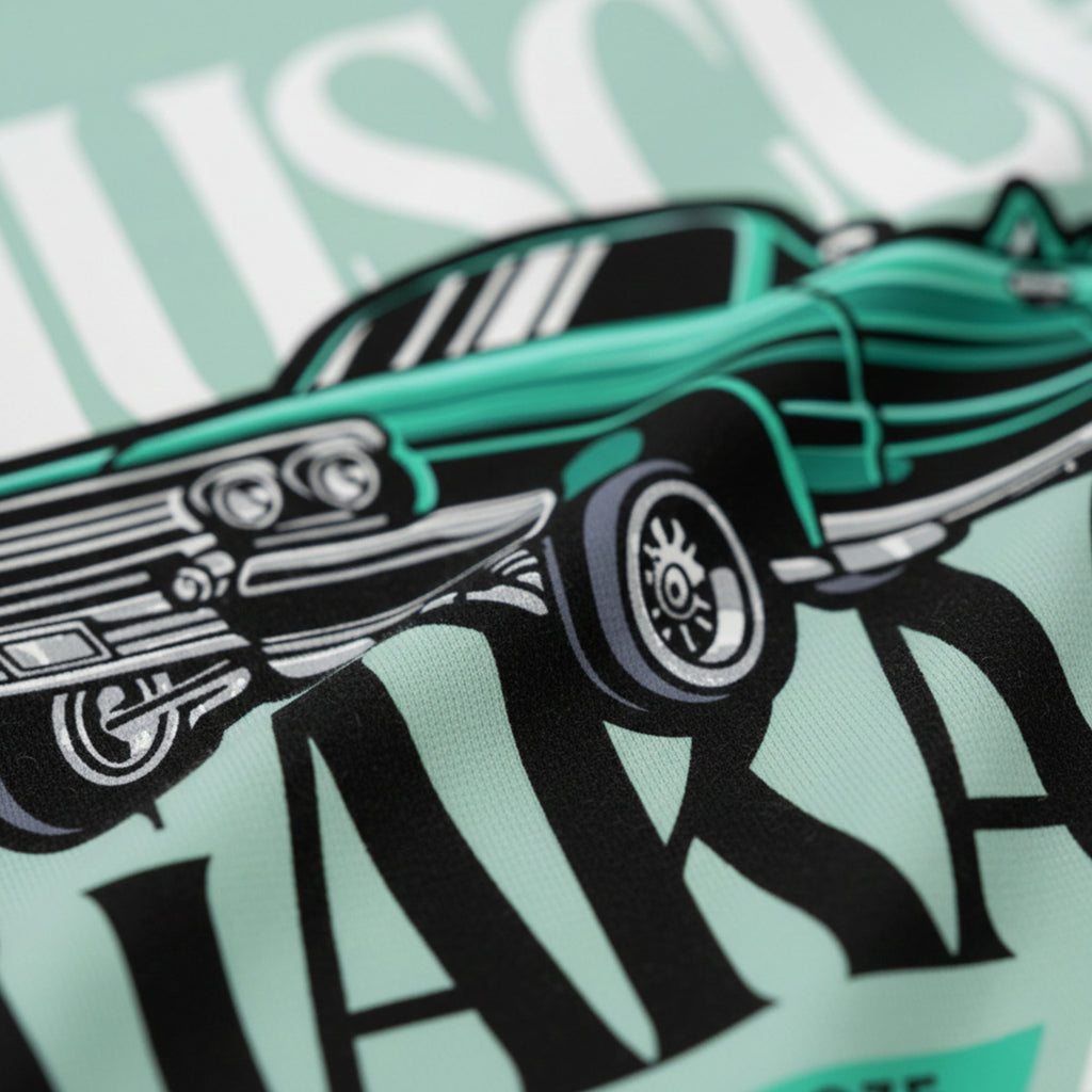 Muscle Garage – Mint Green