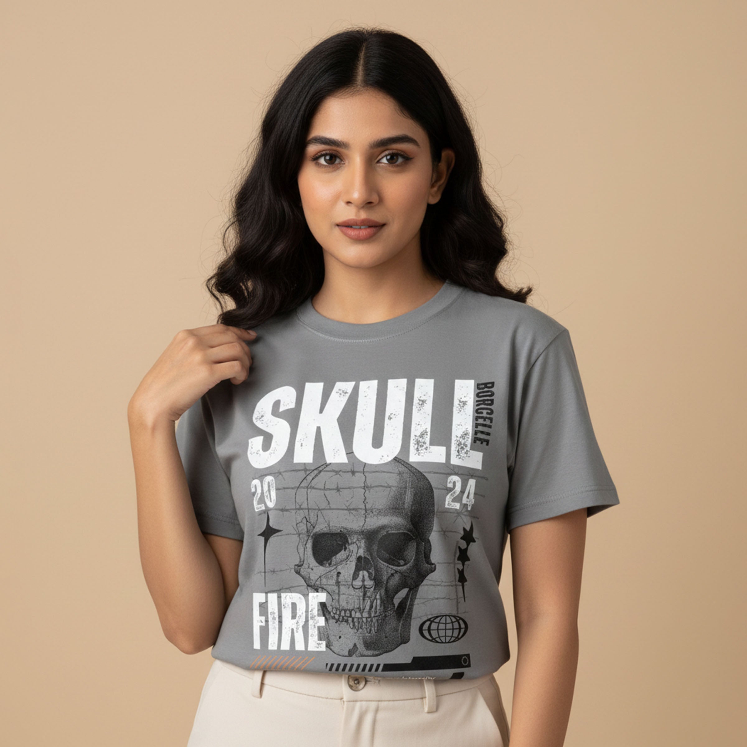 Skull – Grey